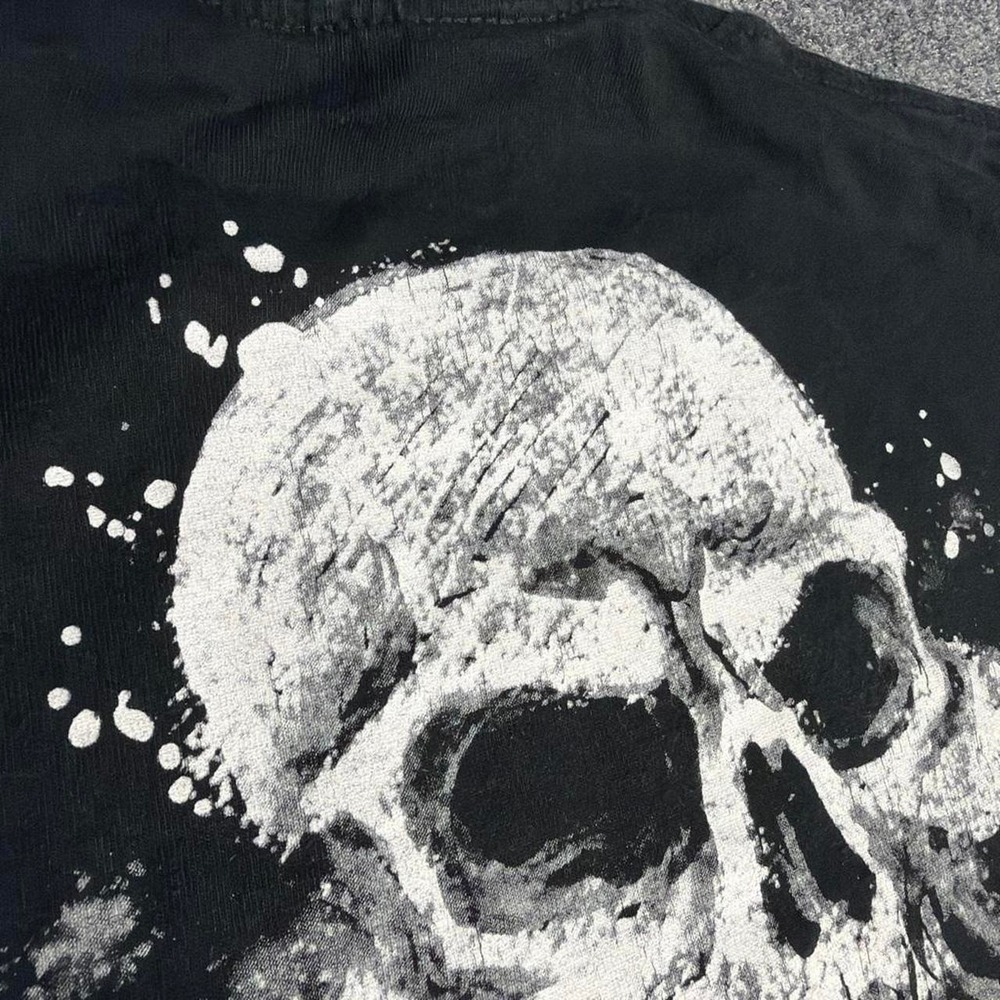 WWE Stone Cold Steve Austin Youth Small 2007 Arrive Raise Hell Leave Skull Tee - Picture 6 of 8